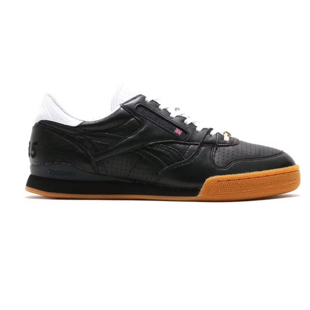 Reebok Phase 1 Packer Shoes Corner 85 Men's Black Sz-10.5 Old School Rare!!